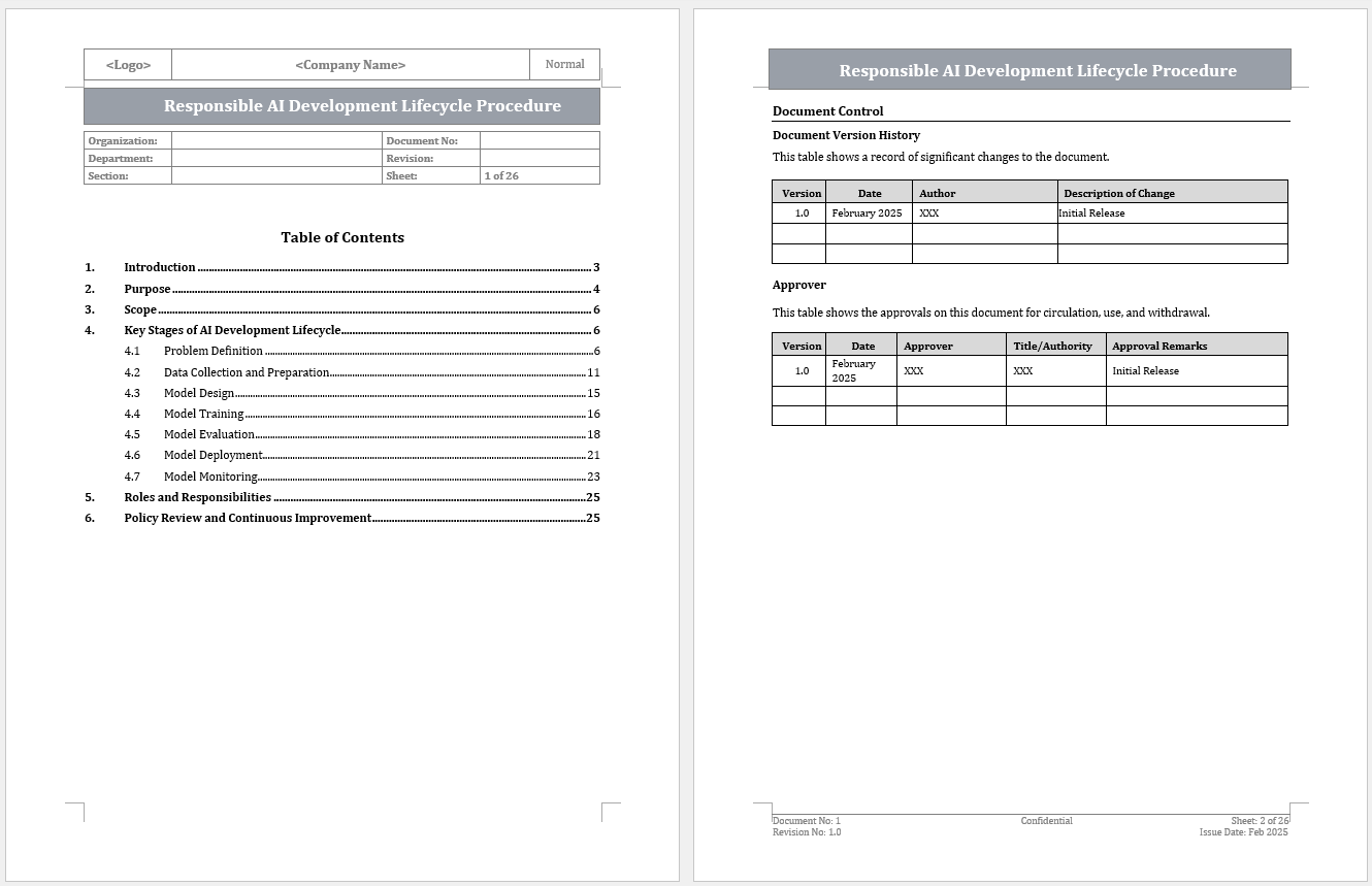 ISO 42001 AI Governance Framework (AIMS)