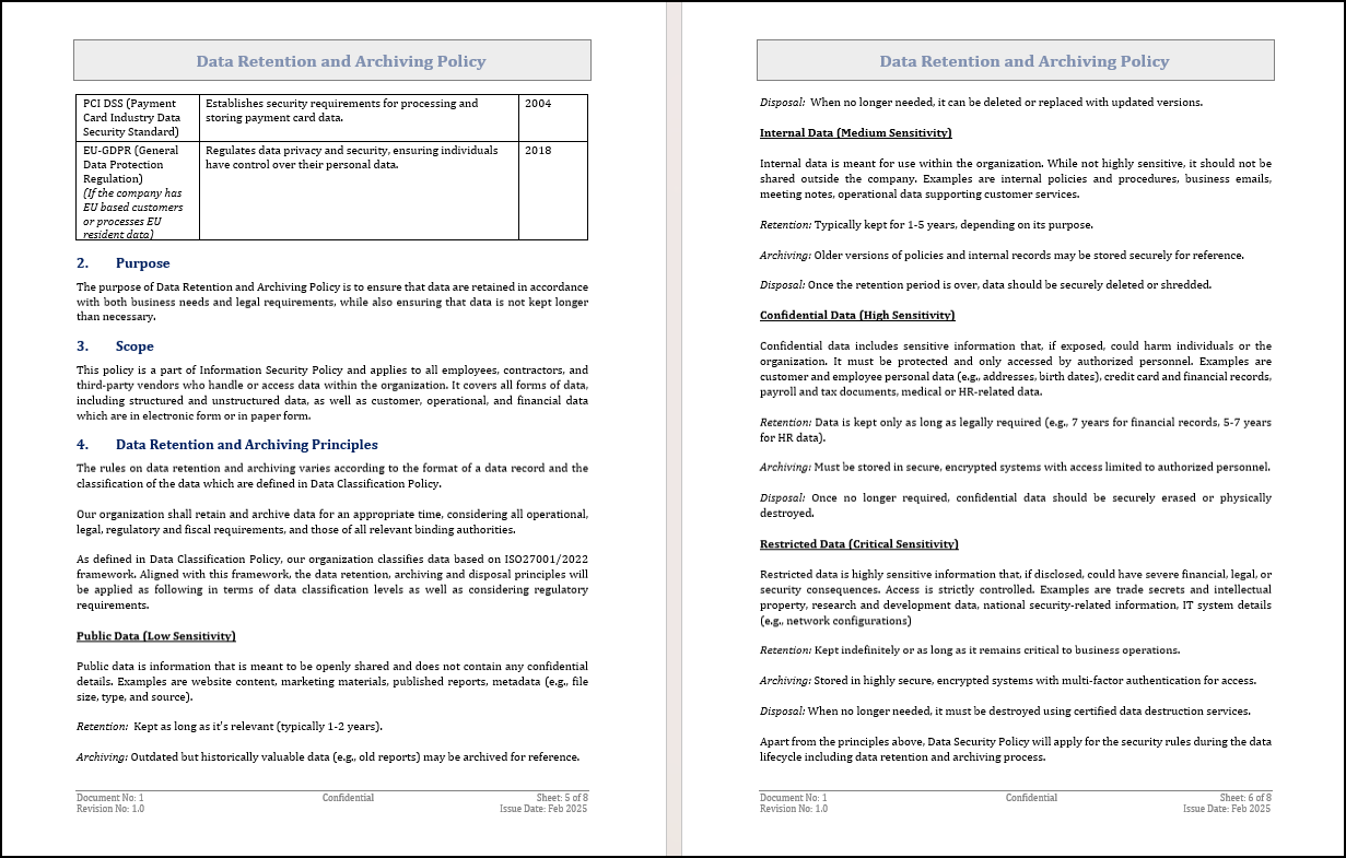 Data Governance Framework