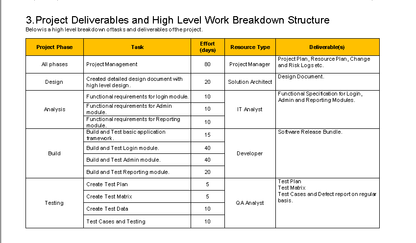 Resource Management Plan Word Template