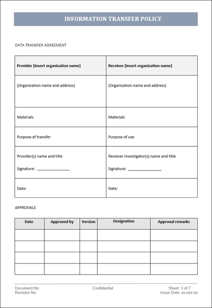 information transfer 